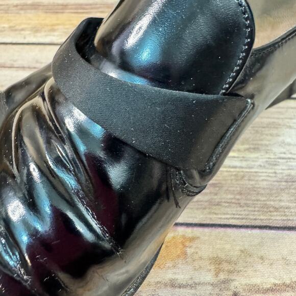 Bally Mens Black Leather Slip On Loafer Dress Shoes 10 N - Picture 9 of 10